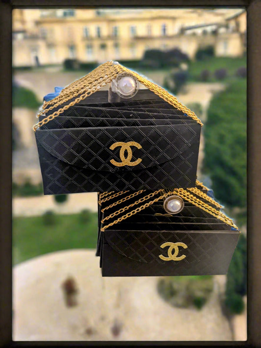 Chanel Inspired Chocolate Bar Purse