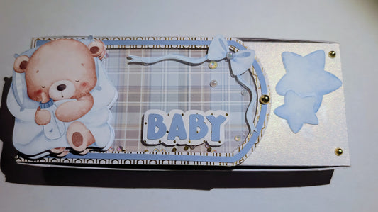 Baby Boy Candy Bar Holder
